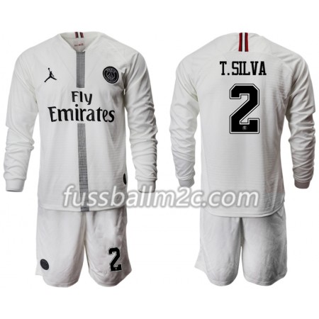 Fußballtrikots Paris Saint-Germain T.SILVA 2 Jodan Weiß Kinder Ausweich Trikotsatz 2018-2019 Langarm Fußballtrikots Paris Saint-Germain T.SILVA 2 Jodan Weiß Kinder Ausweich Trikotsatz 2018-2019 Langarm